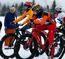 スノーデュアスロンBバイクコース