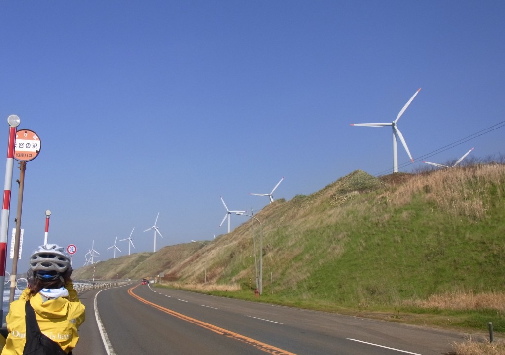 オロロンライン,風力発電,苫前町