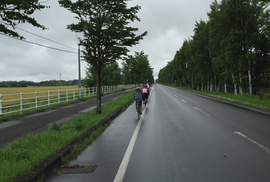 音更町でサイクリング