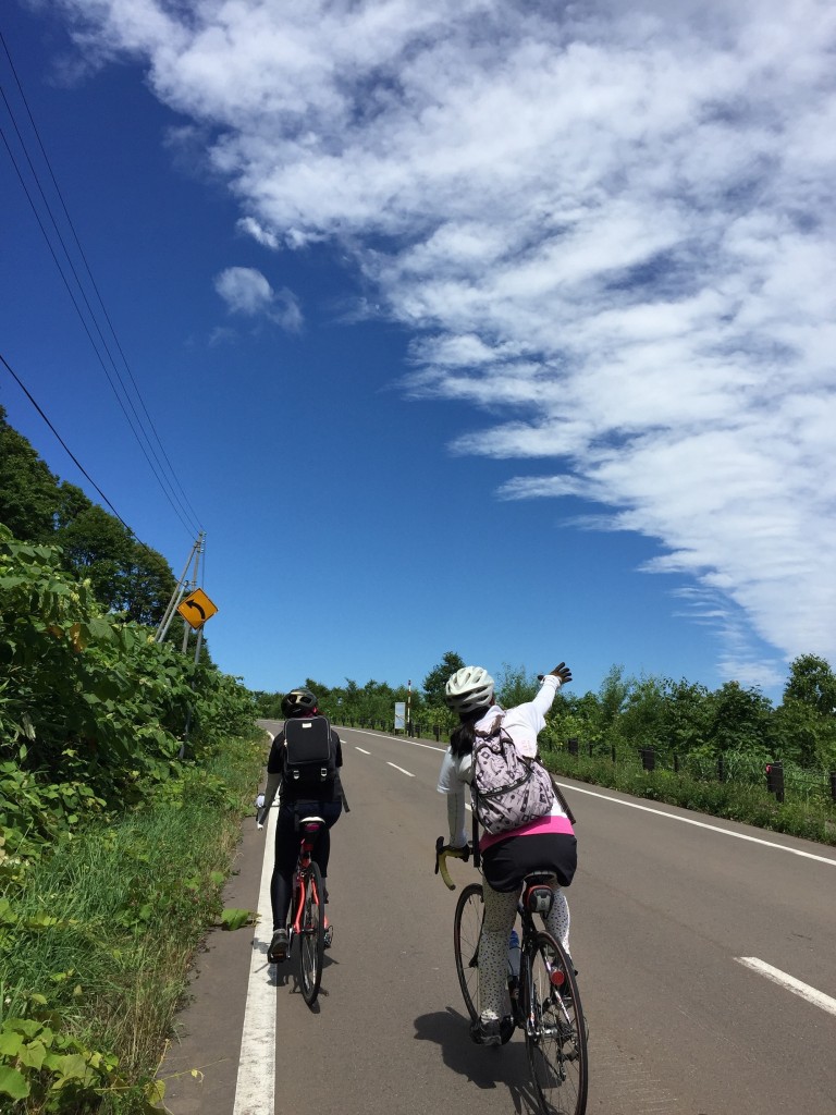 掴めそうな雲,北海道秋空