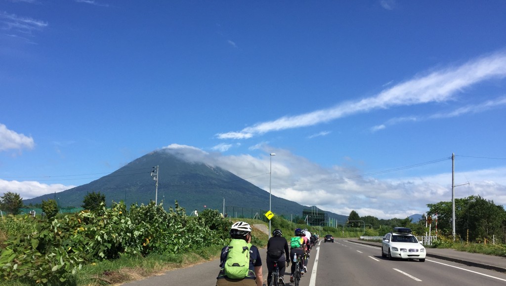 羊蹄山サイクリング