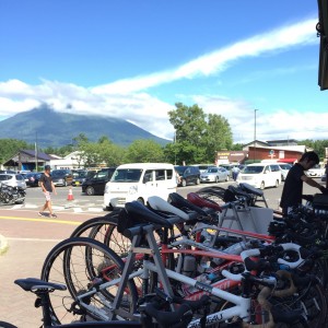 ニセコサイクルラック道の駅