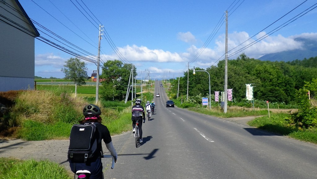 北海道でロードバイクサイクリング